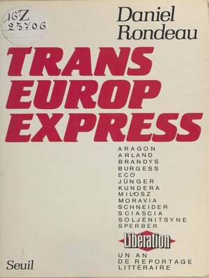 cover image of Trans-Europ-Express